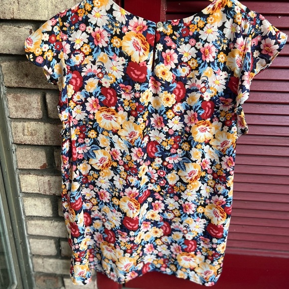 Women’s Alex & Lili large Vibrant Floral  Blouse - Picture 8 of 8
